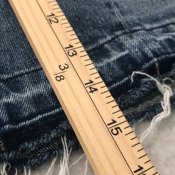 Vintage Ralph Lauren Denim Skirt Womens 26 Blue Jean Denim & Supply Y2K Mini - Picture 7 of 9